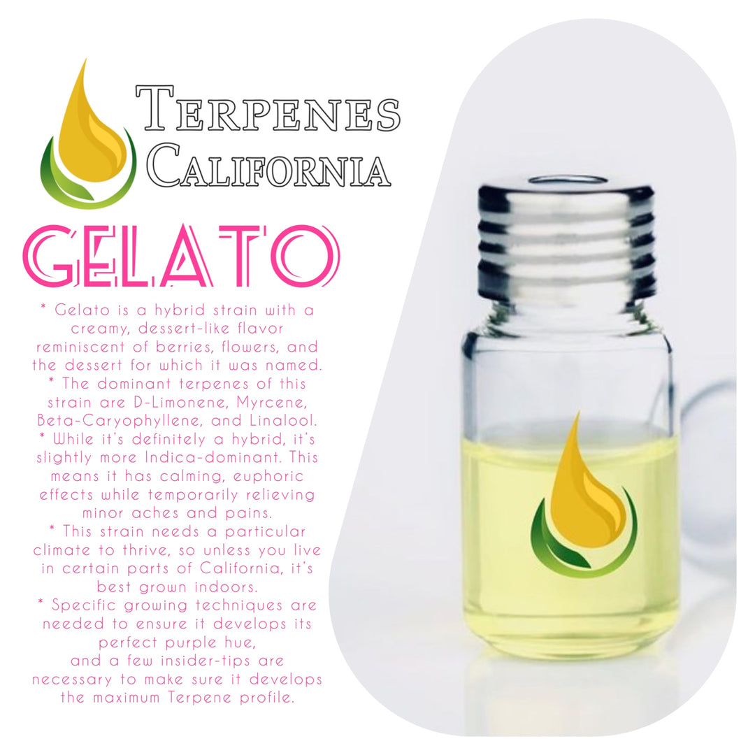 Pure Clean CDT       Essential Oil Massage Terpenes, Gelato