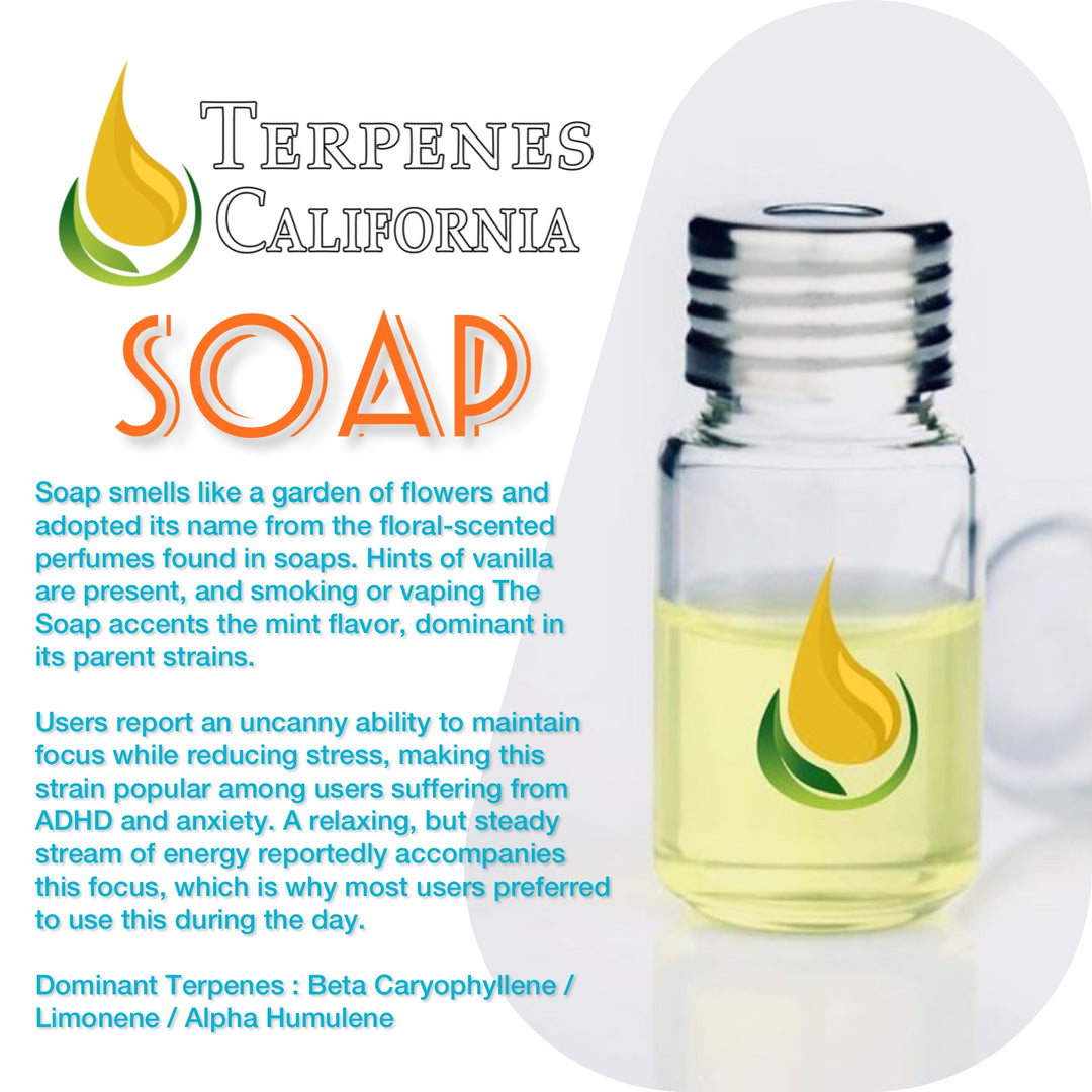 Pure clean CDT Essential Oil Massage Terpenes, SOAP