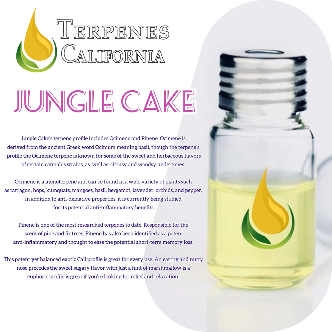Pure Clean CDT       Essential Oil Massage Terpenes, Jungle Cake