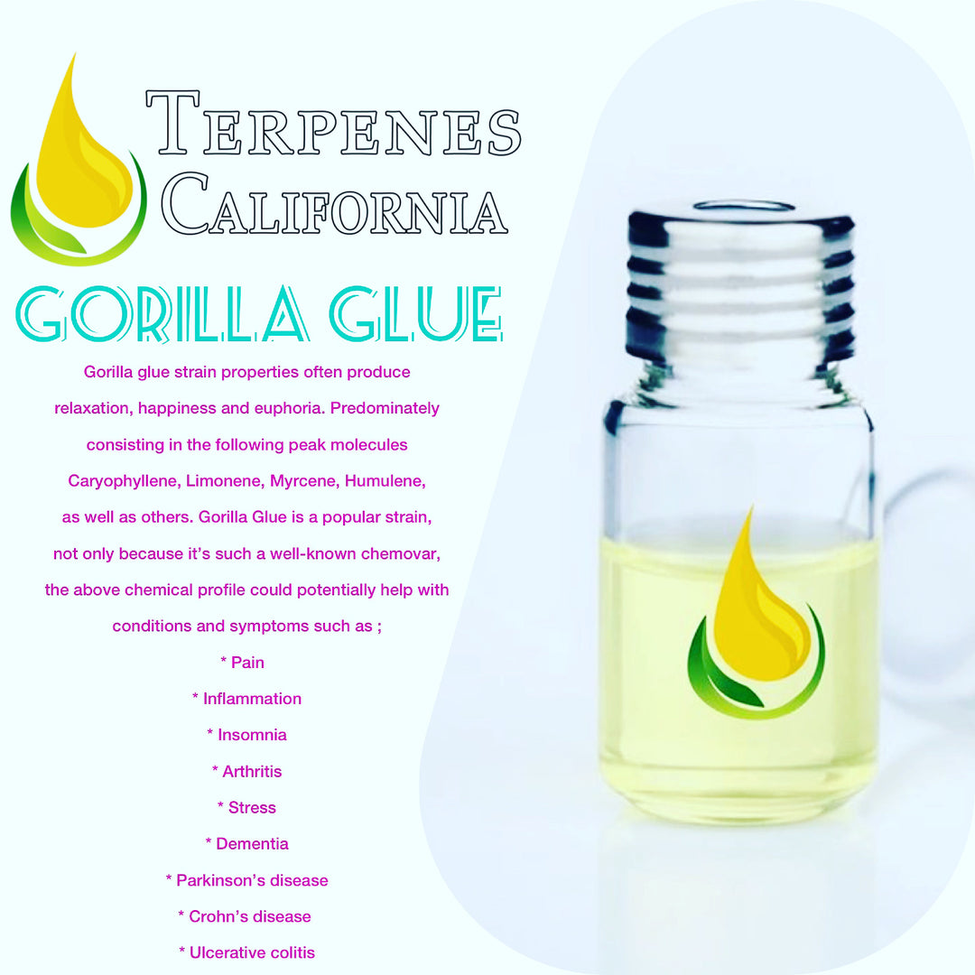 Pure Clean CDT       Essential Oil Massage Terpenes, Gorilla Glue