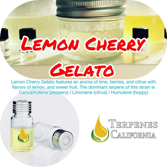 Pure Clean CDT       Essential Oil Massage Terpenes, Lemon Cherry Gelato