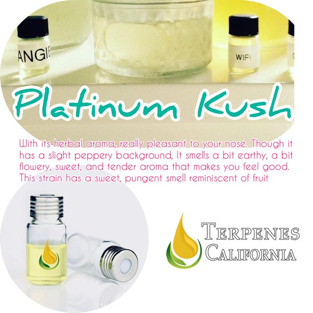Pure Clean CDT         Botanical Essential Oil Massage Terpenes, Platinum Kush