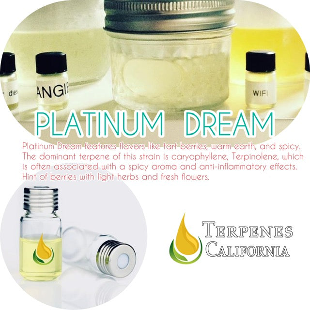 Pure Clean CDT        Essential Oil Massage Terpenes, Platinum Dream
