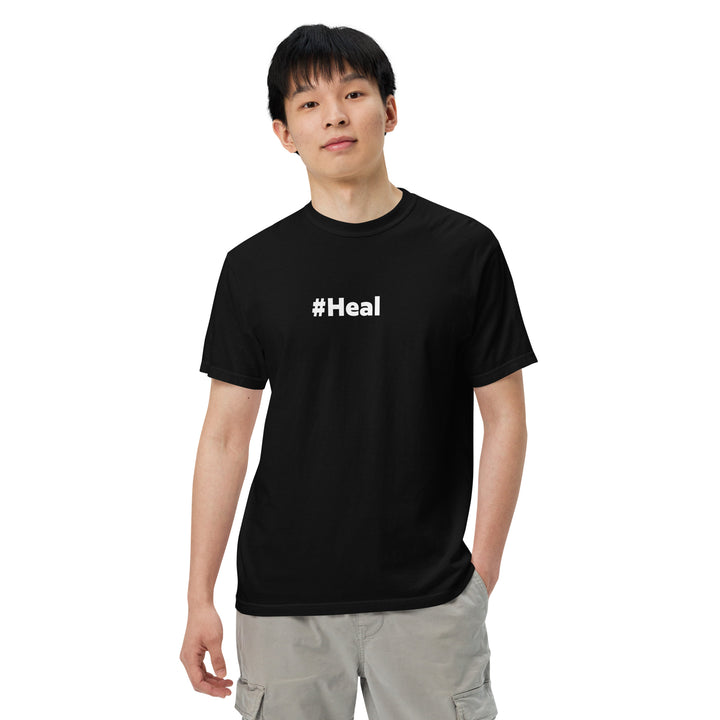 Unisex garment-dyed heavyweight t-shirt #Heal