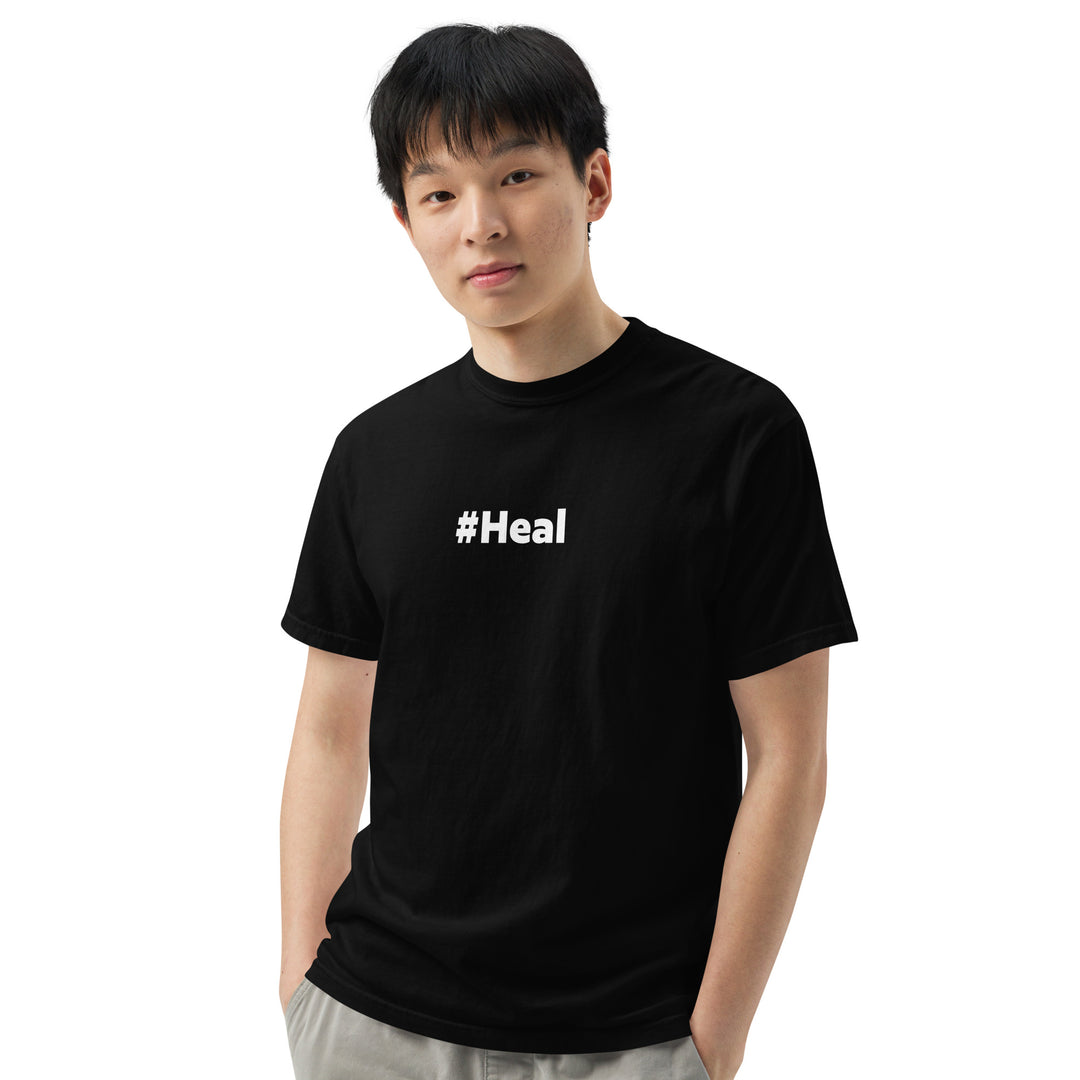 Unisex garment-dyed heavyweight t-shirt #Heal