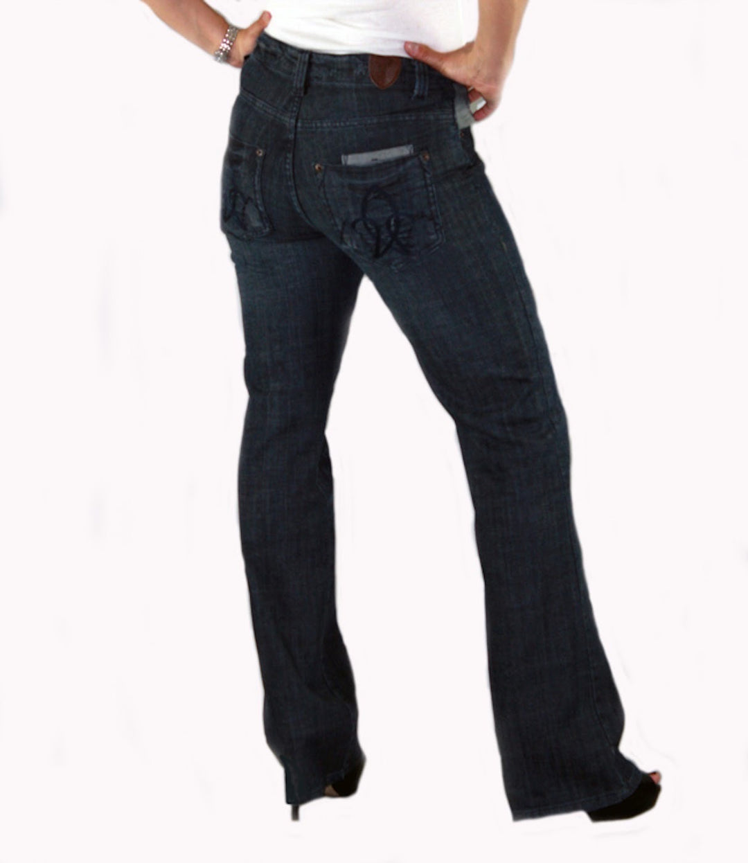 5 pocket traditional denim bootcut jean